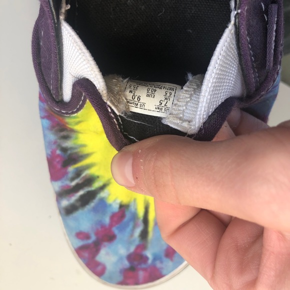 Tie Dye Vans - Picture 6 of 6